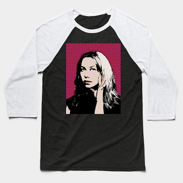 PHOEBE BRIDGERS STYLE POP ART Baseball T-Shirt by soundofpopart